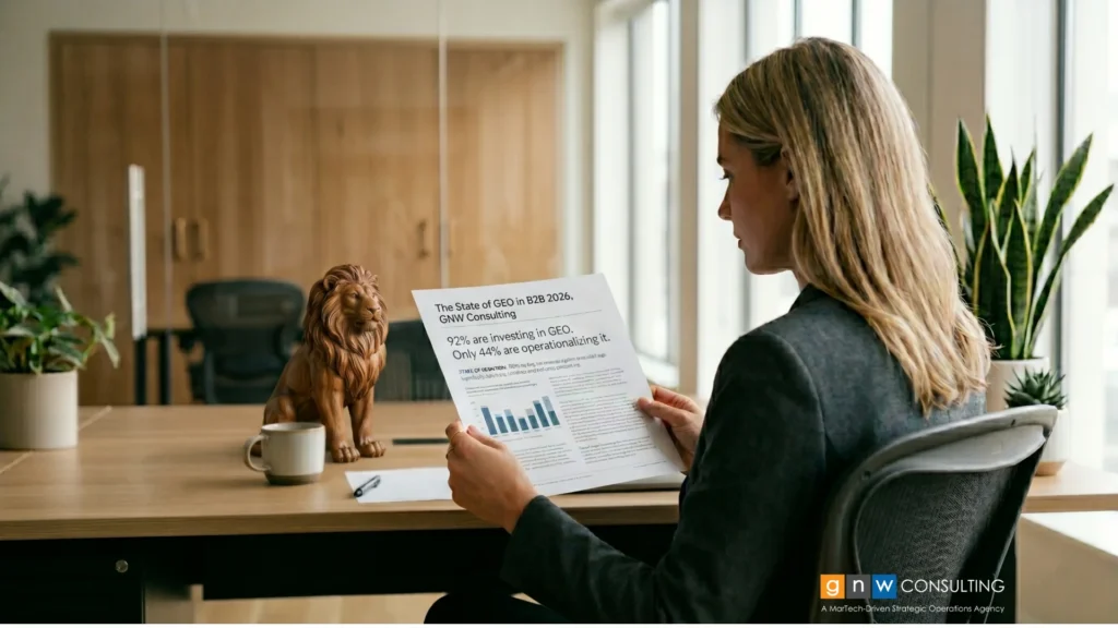 B2B teams operationalizing GEO for measurable ROI: insights from 225 marketing leaders.