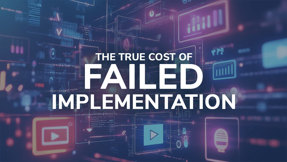 The True Cost of a Failed MarTech Implementation