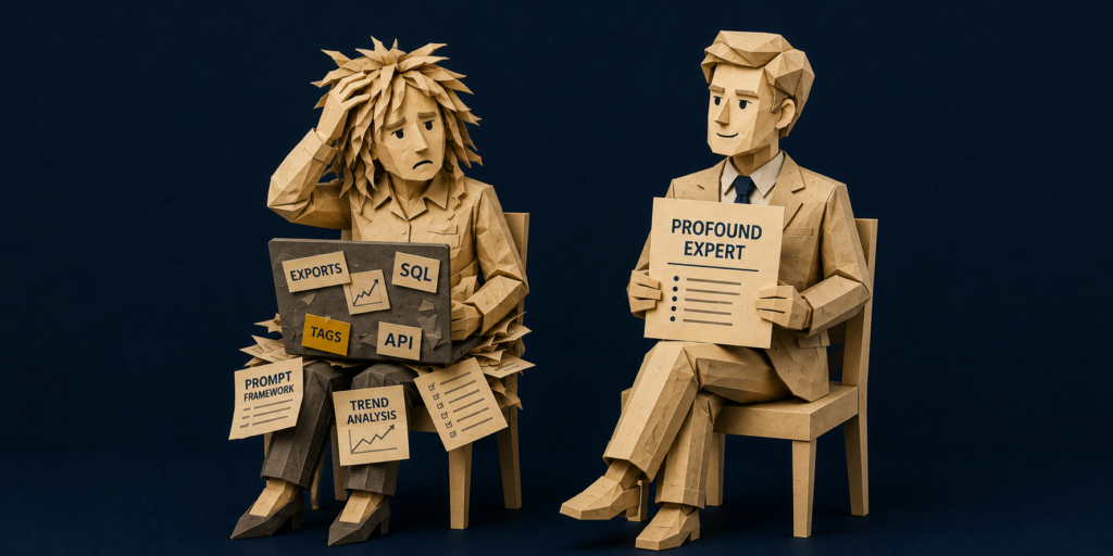 Interview questions for hiring a Profound expert.